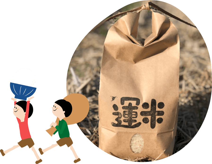 写真：運米パッケージ